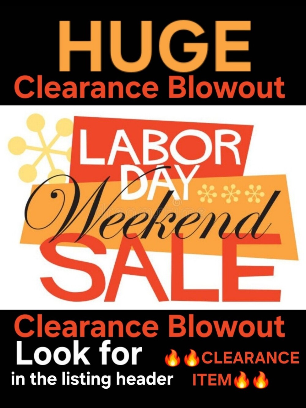 HUGE Clearance Blowout Sale on hundreds of Items..look for 🔥CLEARANCE ITEM🔥